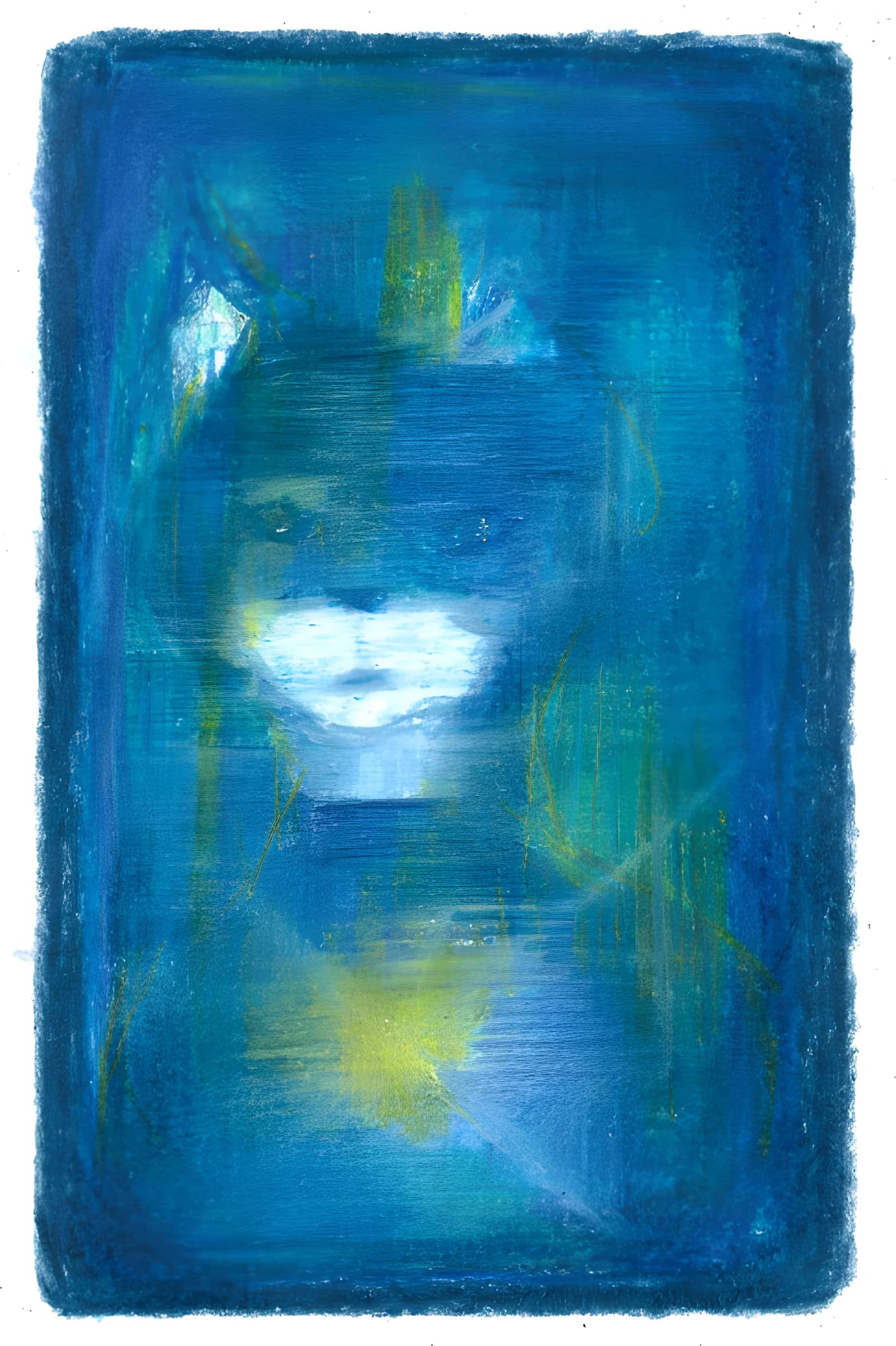 Blue experimental color study
