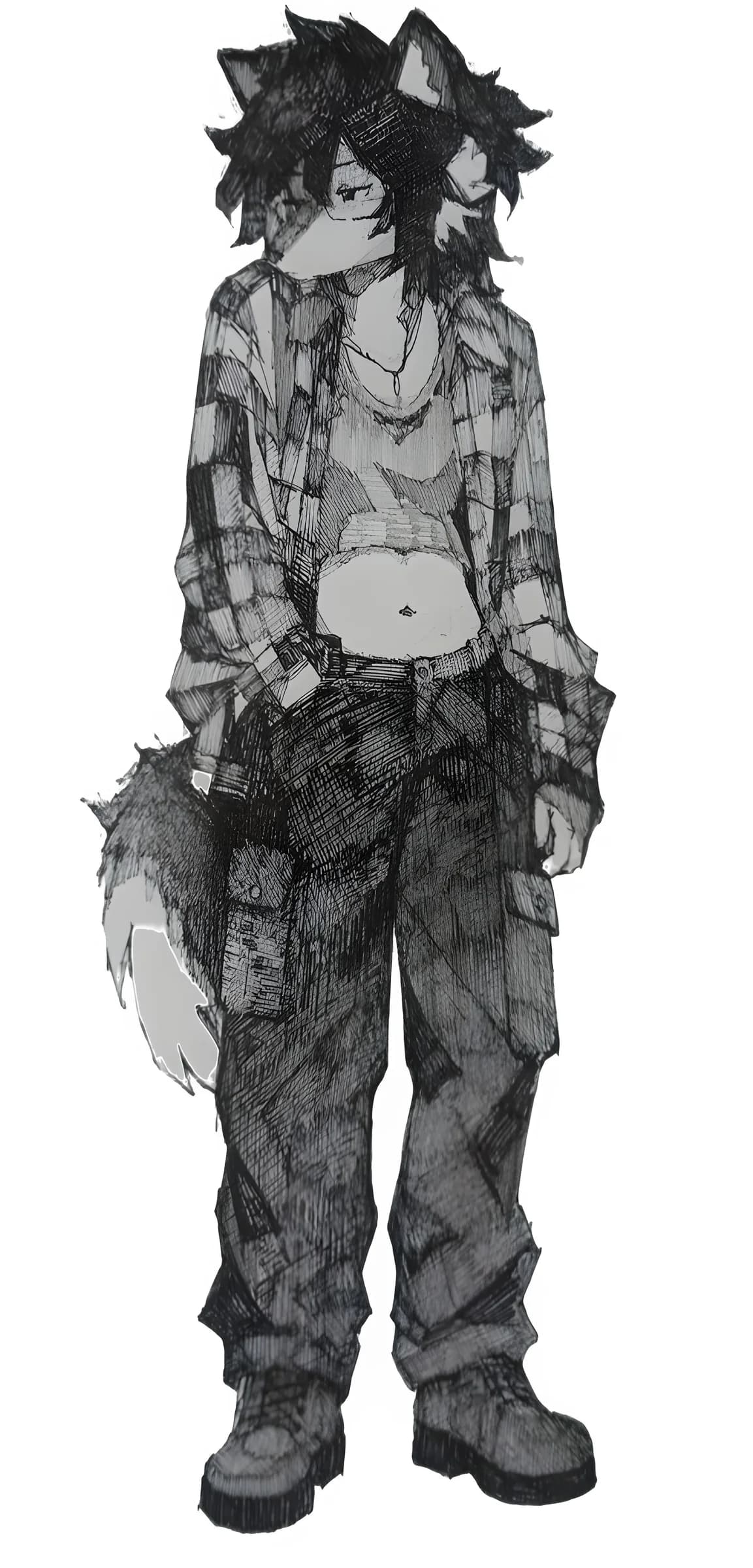 Full-body character illustration